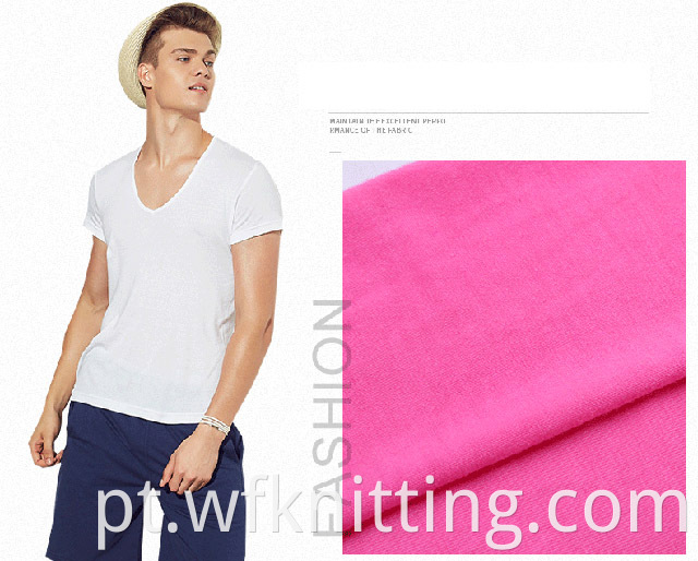 Plain Dye Polyester Spandex Fabric